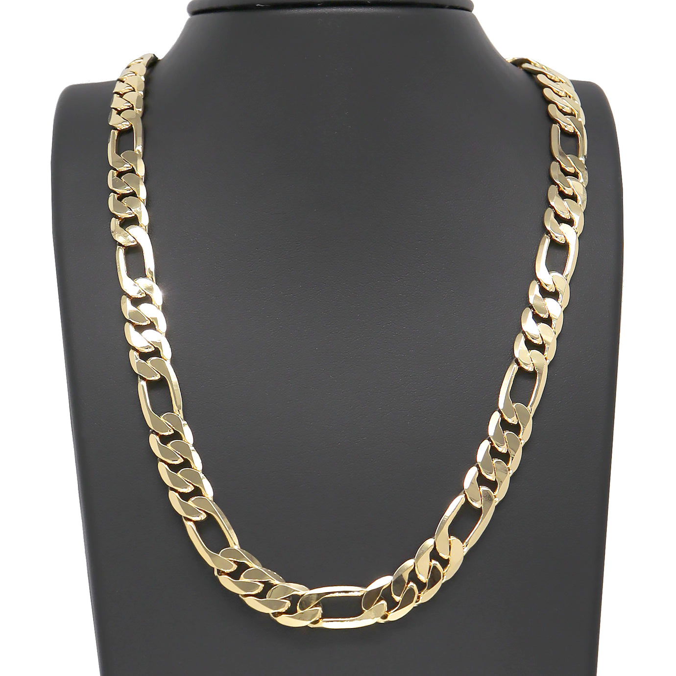 EMINENCE newest 12MM 24” 14K FIGARO CHAIN